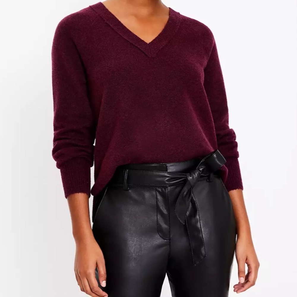 LOFT v neck sweater